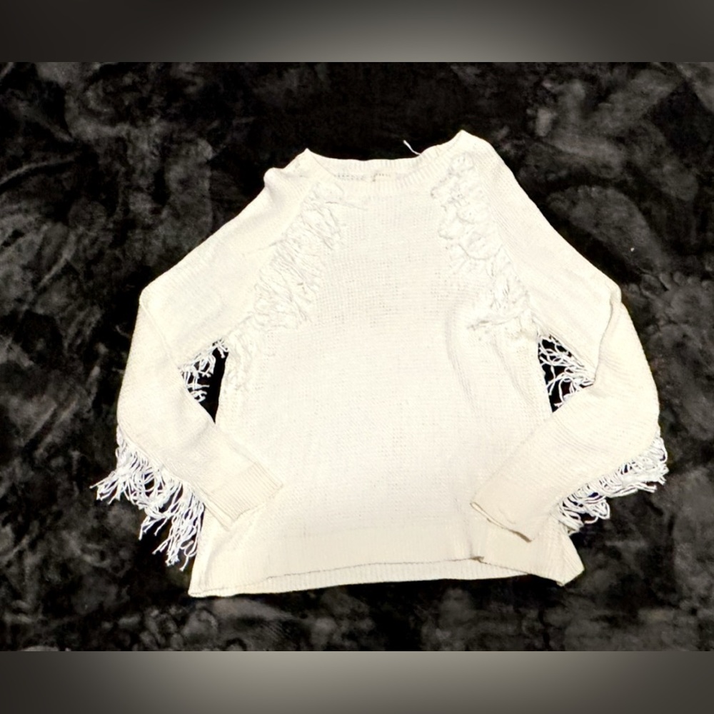 Ralph Lauren Fringe Sweater
